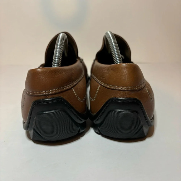 ECCO Men’s Brown Classic Moc Slip-on Driving Loafers US Size 10 10.5 /EU Size 44 - Picture 7 of 11